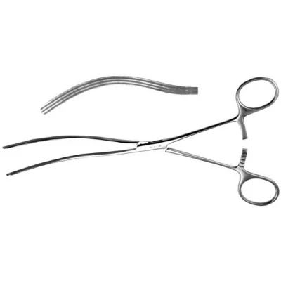 Elastic intestinal clamp...